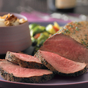 Beef Tenderloin with Wild Mushroom Grits